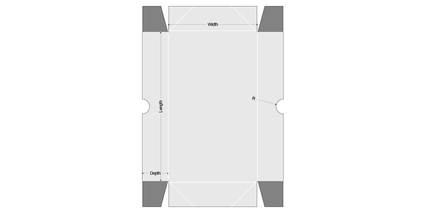 L012_Infold Tray (Box 120F) - View 2
